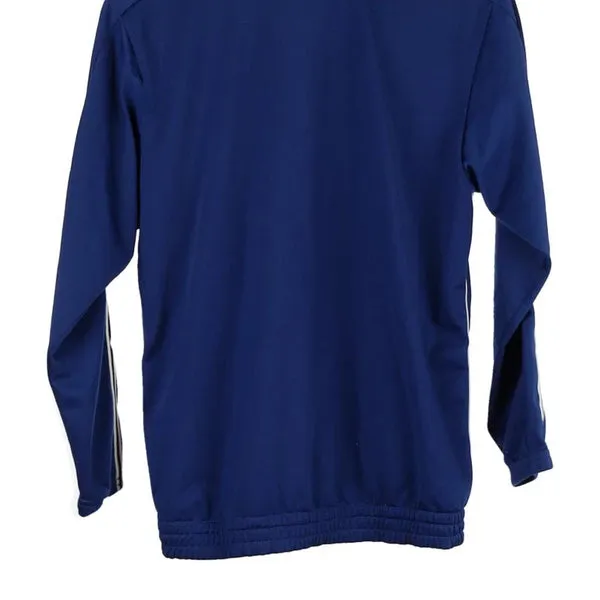Age 11-12 Champion Track Jacket - Large Blue Polyester