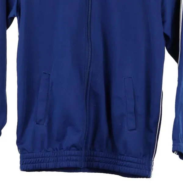Age 11-12 Champion Track Jacket - Large Blue Polyester