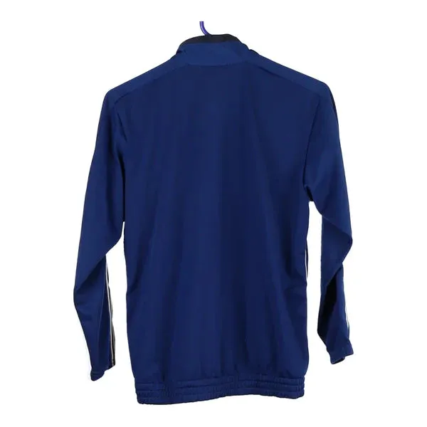 Age 11-12 Champion Track Jacket - Large Blue Polyester