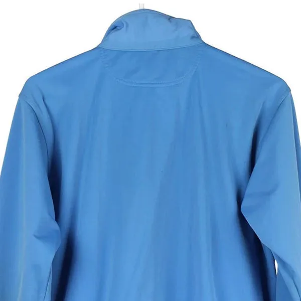 Age 13-14 Champion Track Jacket - Large Blue Polyester