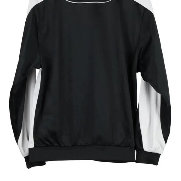 Age 13-14 Lotto Track Jacket - Large Black Polyester