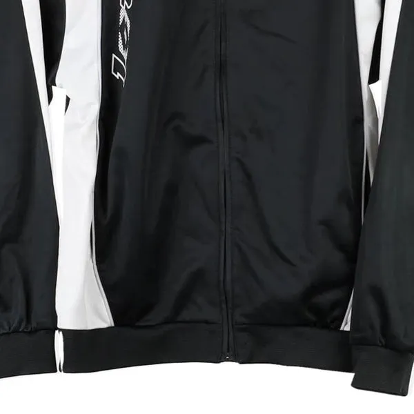 Age 13-14 Lotto Track Jacket - Large Black Polyester