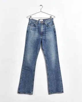 Agolde 'vintage high rise flare' jeans, blue, 27