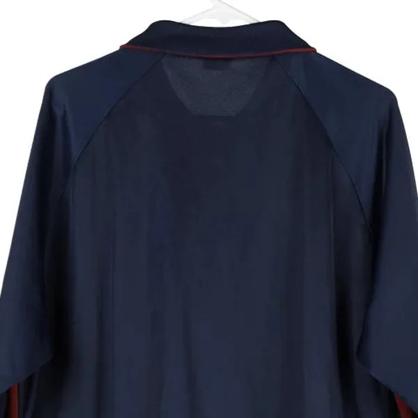 Asics Track Jacket - 2XL Burgundy Polyester