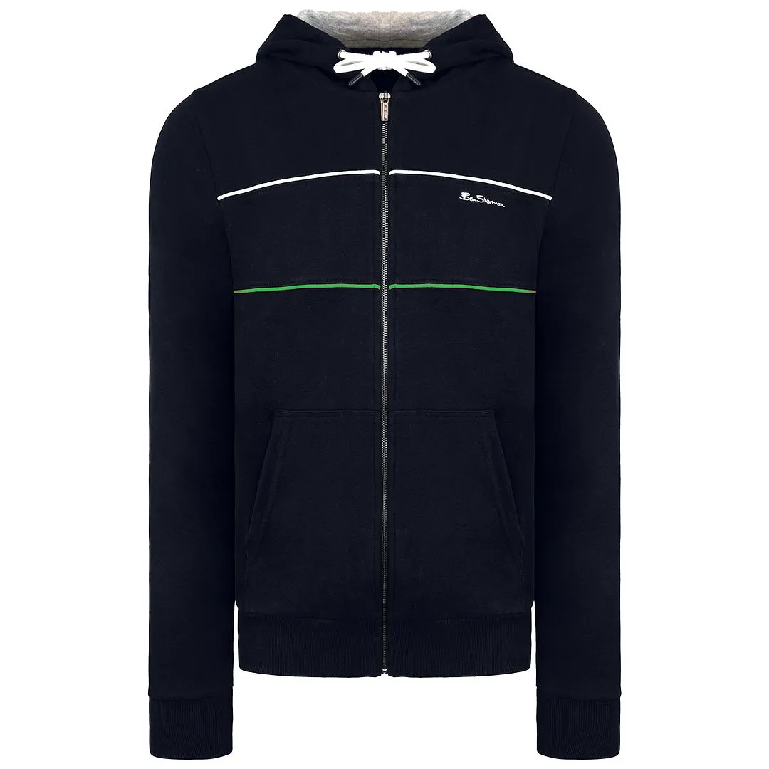 Ben Sherman Logo Mens Navy Track Jacket