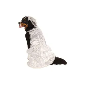 Big Dog Bride Costume Layered Skirt