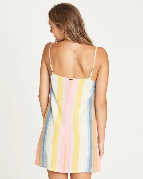 Billabong Women's Straight Round Mini Dress
