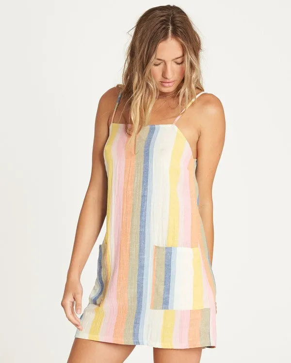 Billabong Women's Straight Round Mini Dress