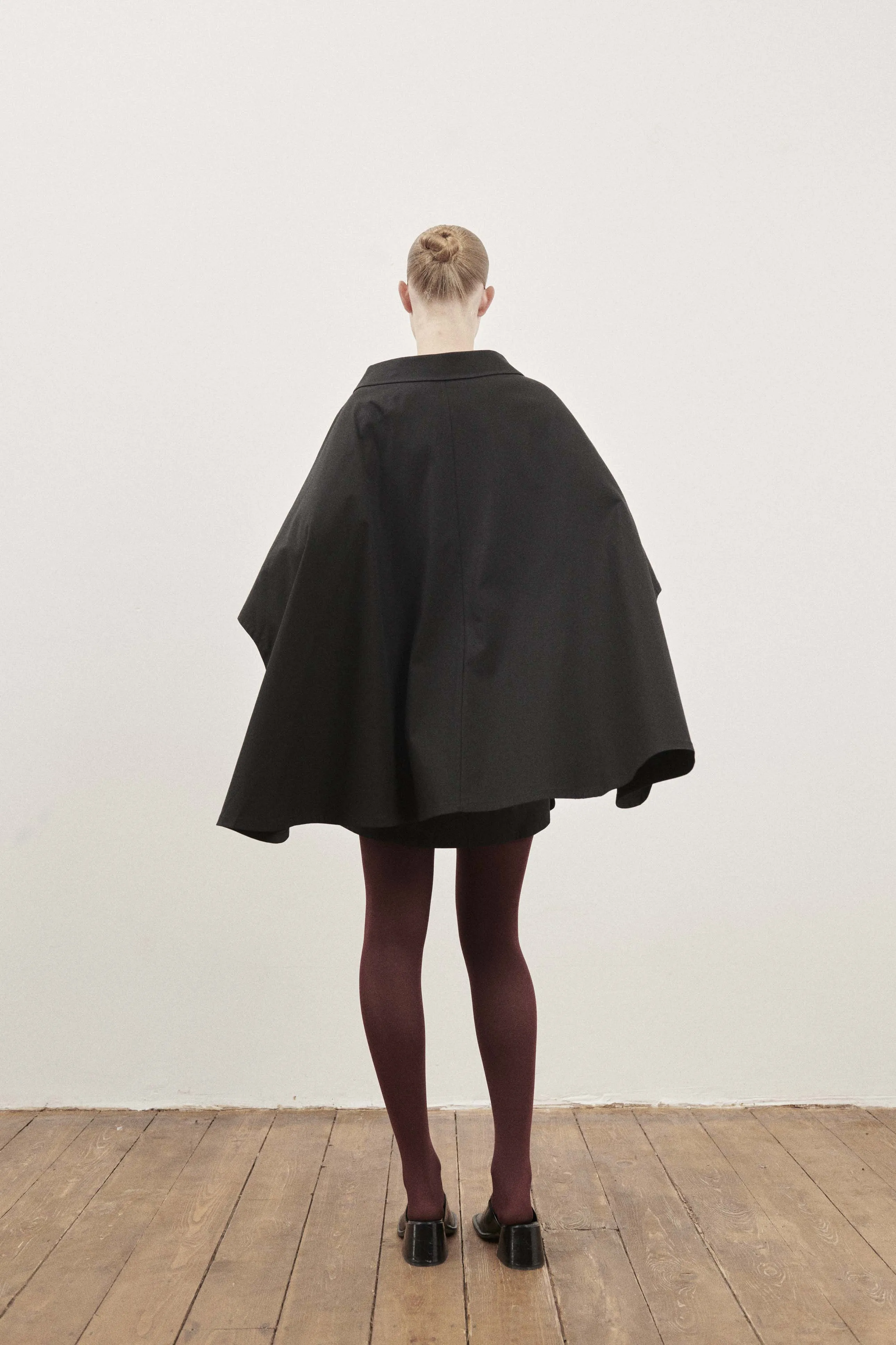 Black Cape Dress
