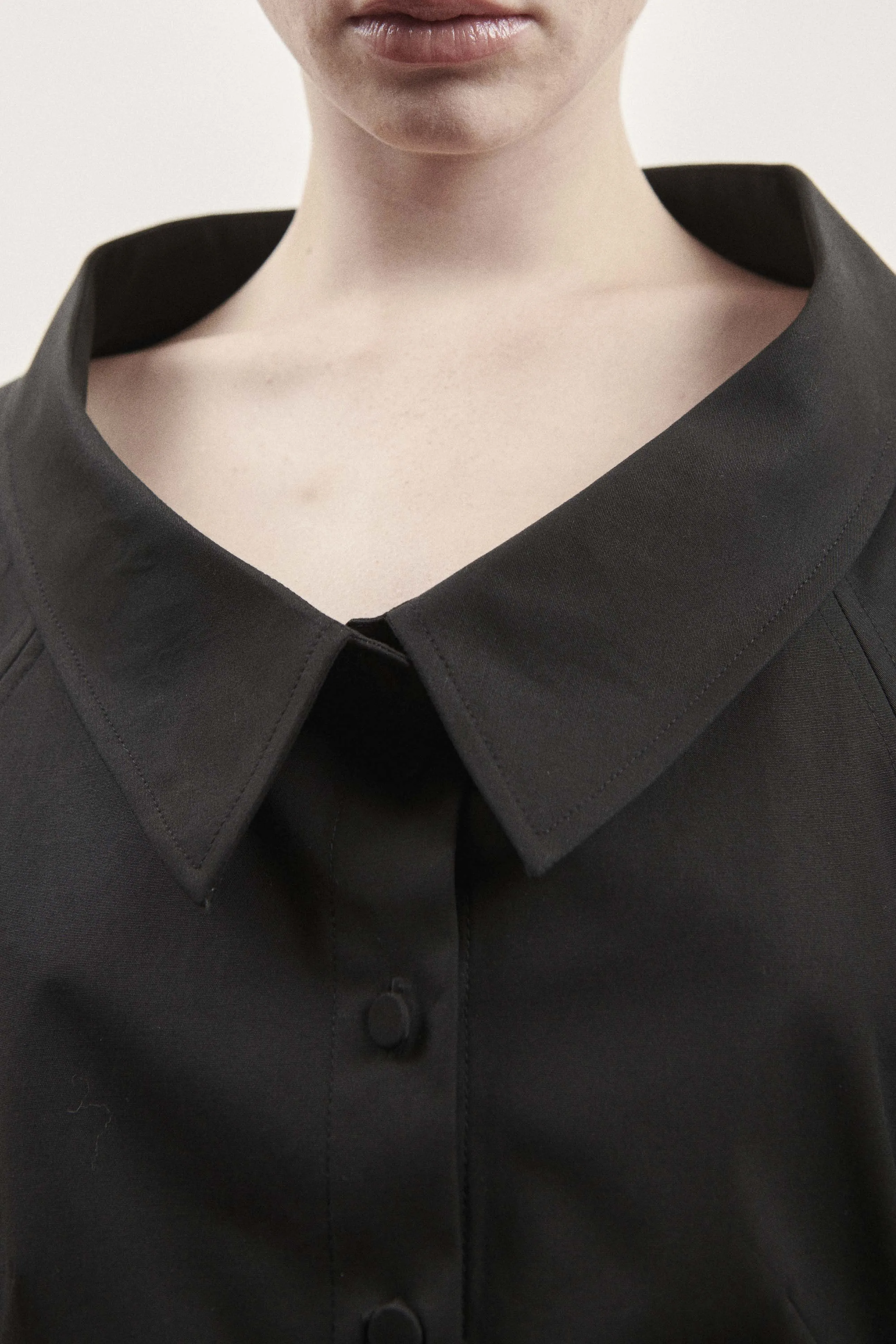Black Cape Dress