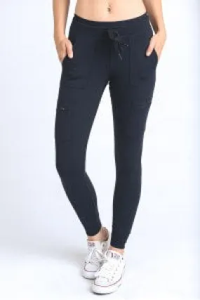 Black Skinny Cargo Pants
