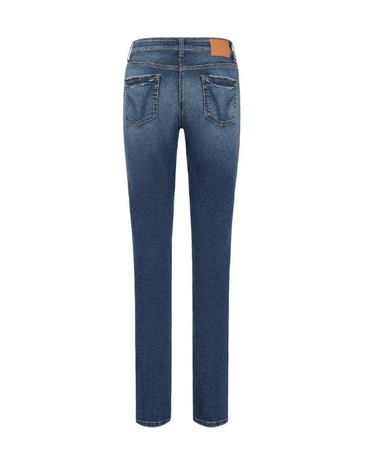 Cambio Parla Denim Straight Leg  Jeans