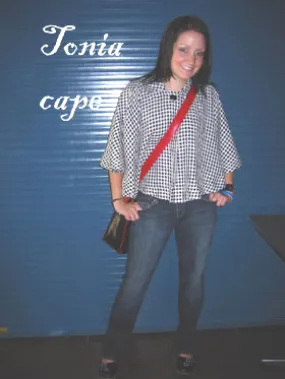 Cape free sewing pattern 2114F TONIA
