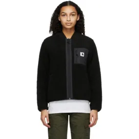 Carhartt Work In Progress Black Janet Bomber Jacket