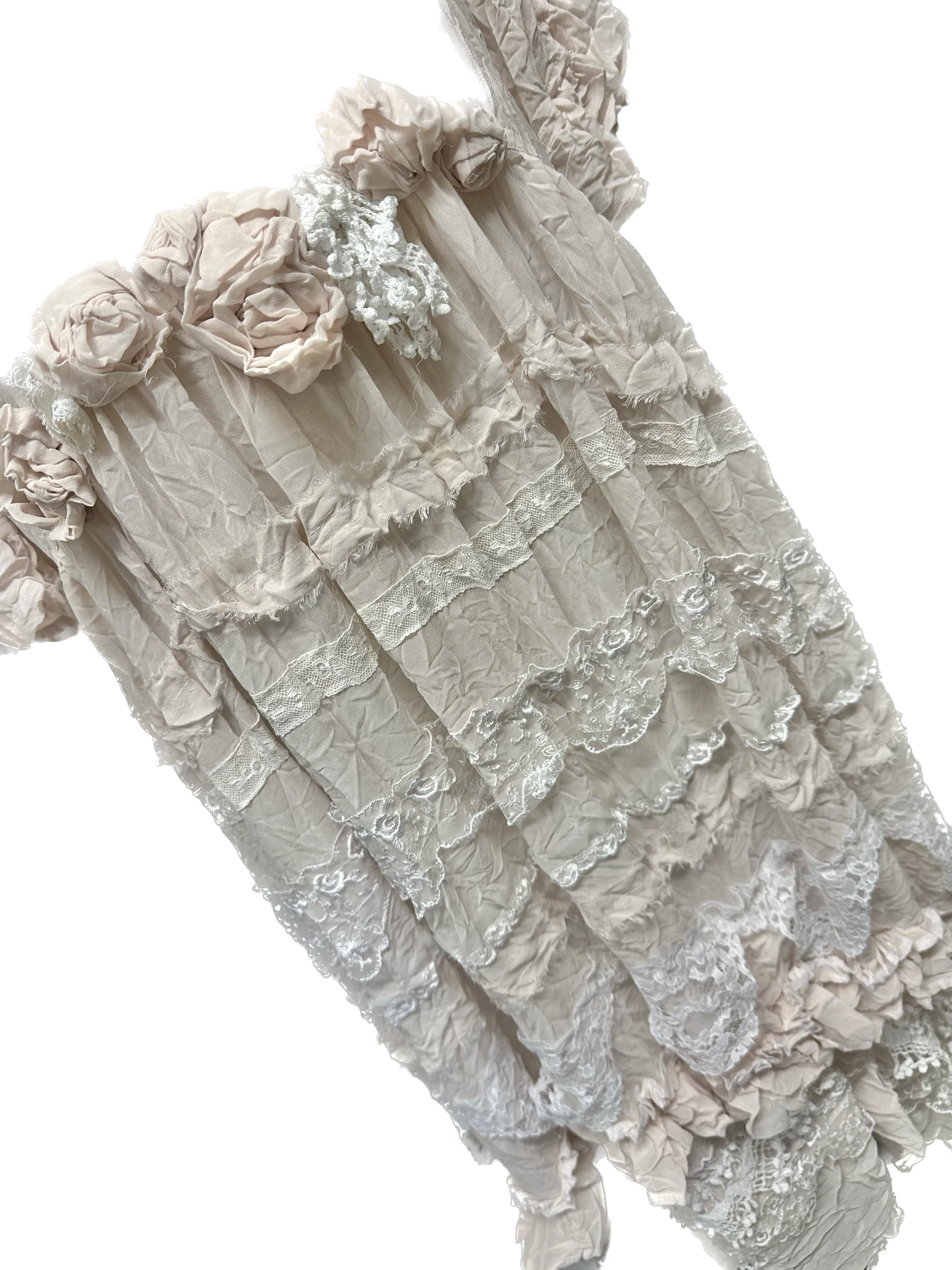 Champagne wilderness dress