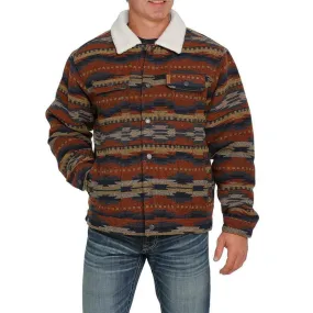 Cinch Multicolor Printed Men's Trucker Sherpa Lined Jacket