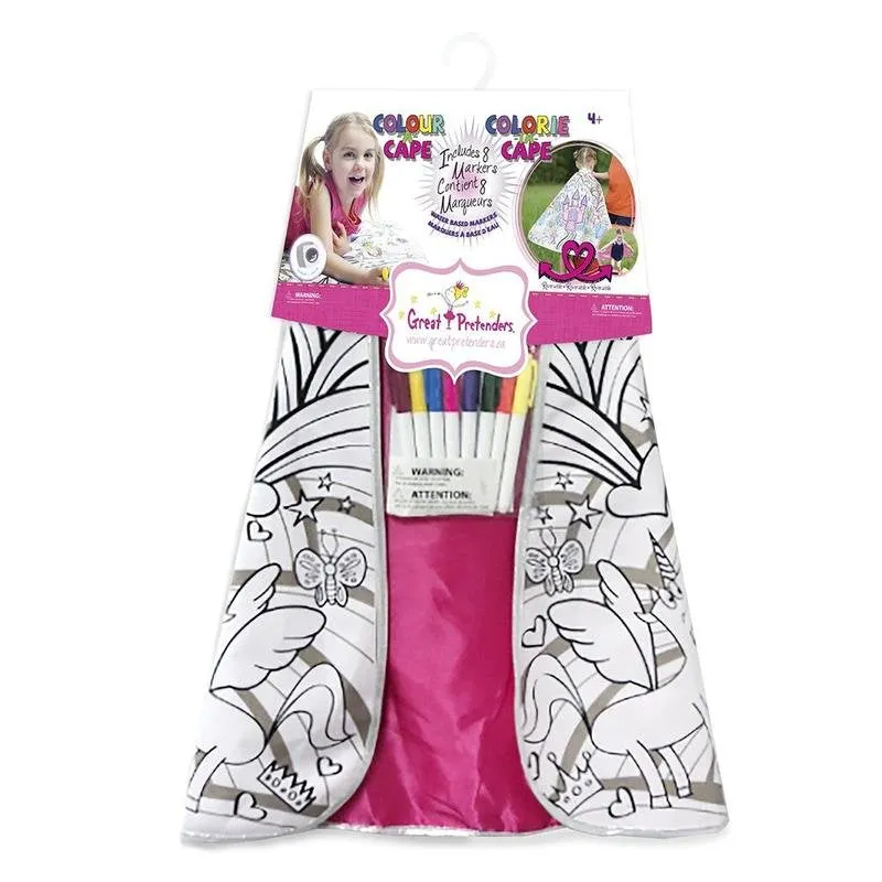 Colour-A-Cape Princess, Size 4-7