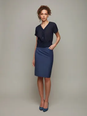 Column | Tailored Pencil Skirt