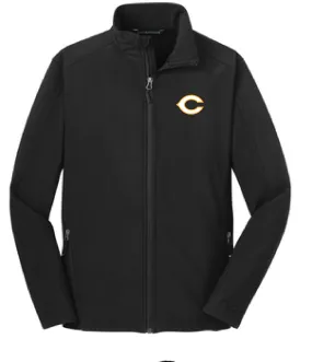 Core Soft Shell Jacket / Black / Cox High School Track and Field