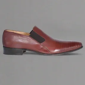 Crockett & Jones Buffcalf - Teak Slip-On