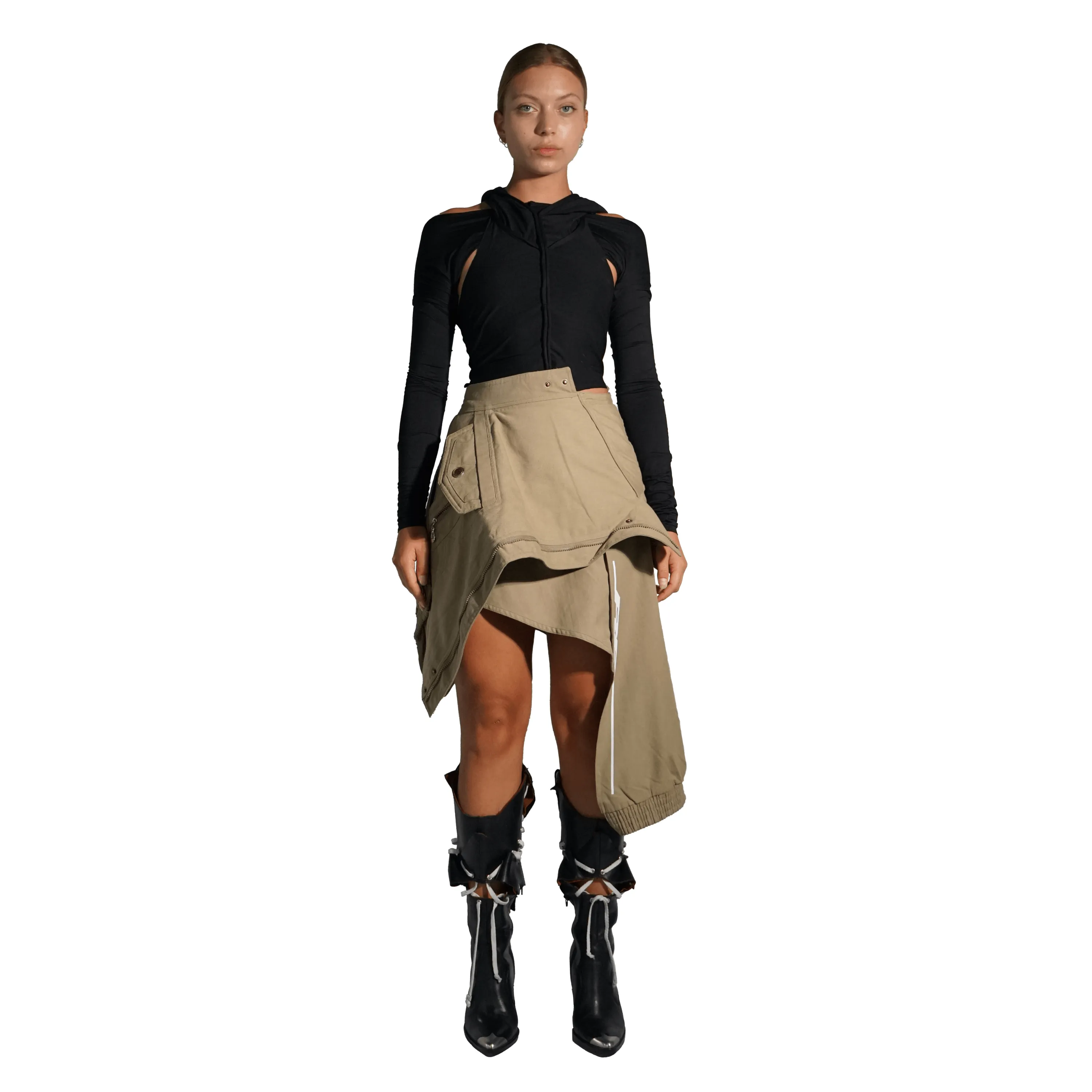 Deconstructed Layered Skirt
