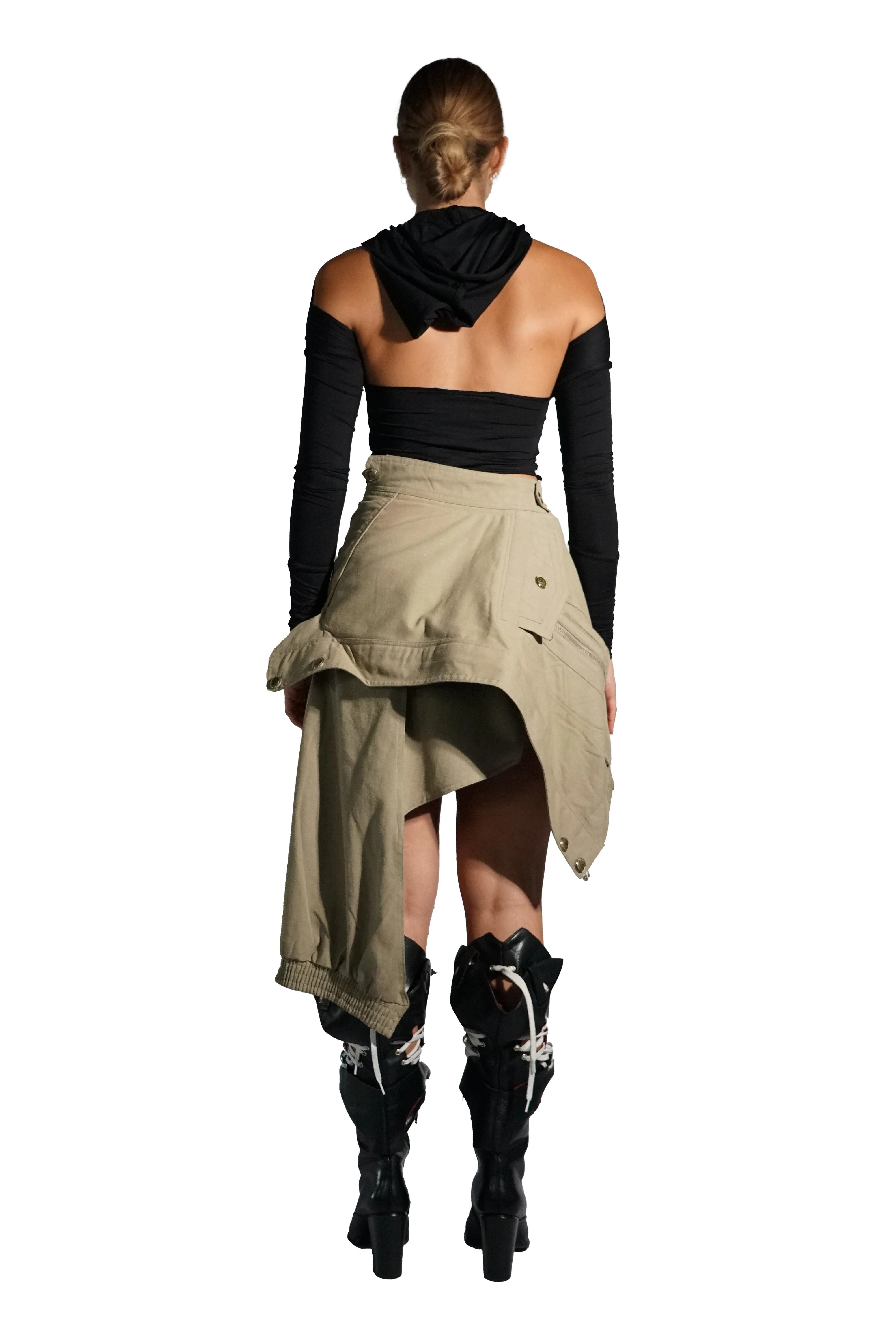 Deconstructed Layered Skirt
