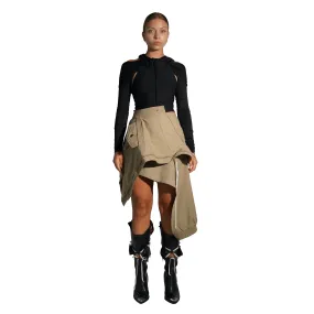 Deconstructed Layered Skirt