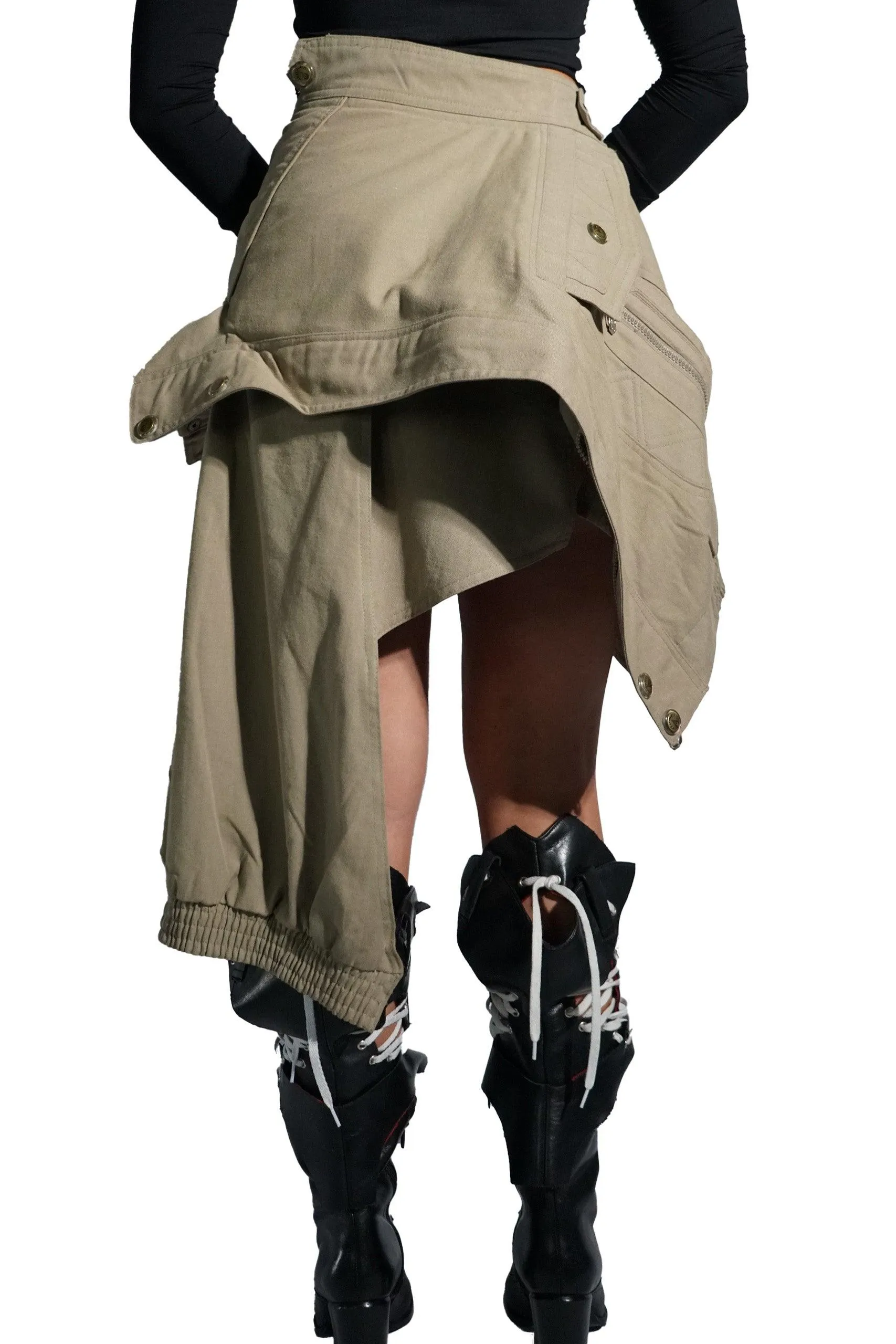 Deconstructed Layered Skirt