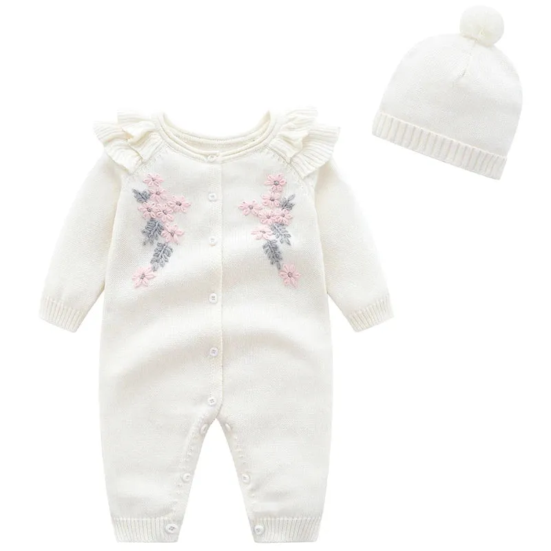 Embroidered Jumper Set