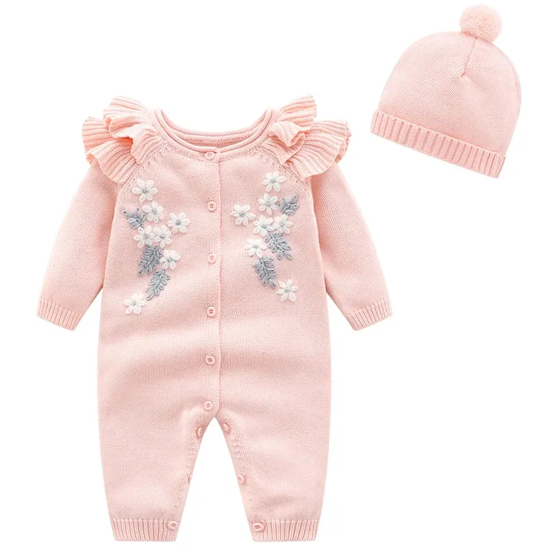 Embroidered Jumper Set