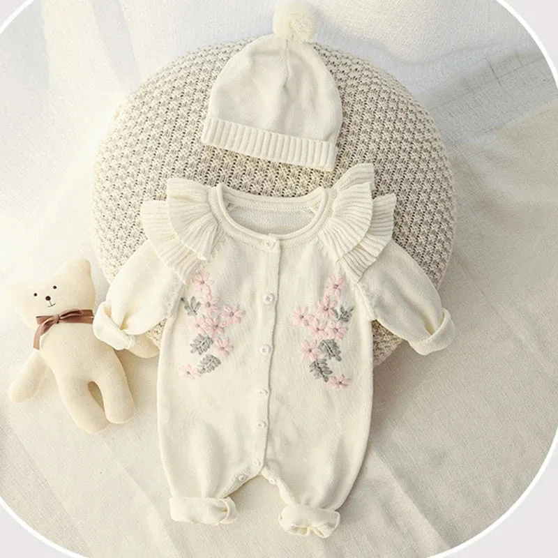 Embroidered Jumper Set