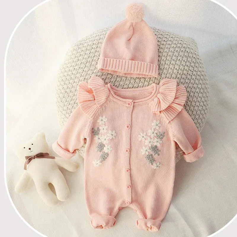 Embroidered Jumper Set