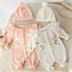 Embroidered Jumper Set