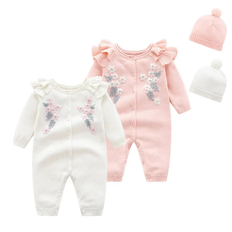 Embroidered Jumper Set