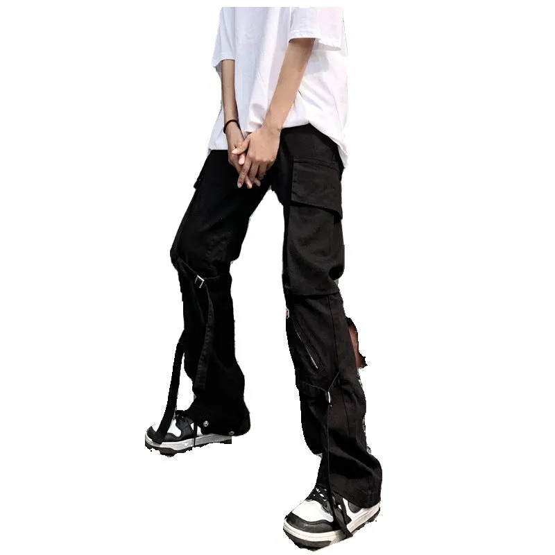 Europe And America High Street Hiphop Trousers