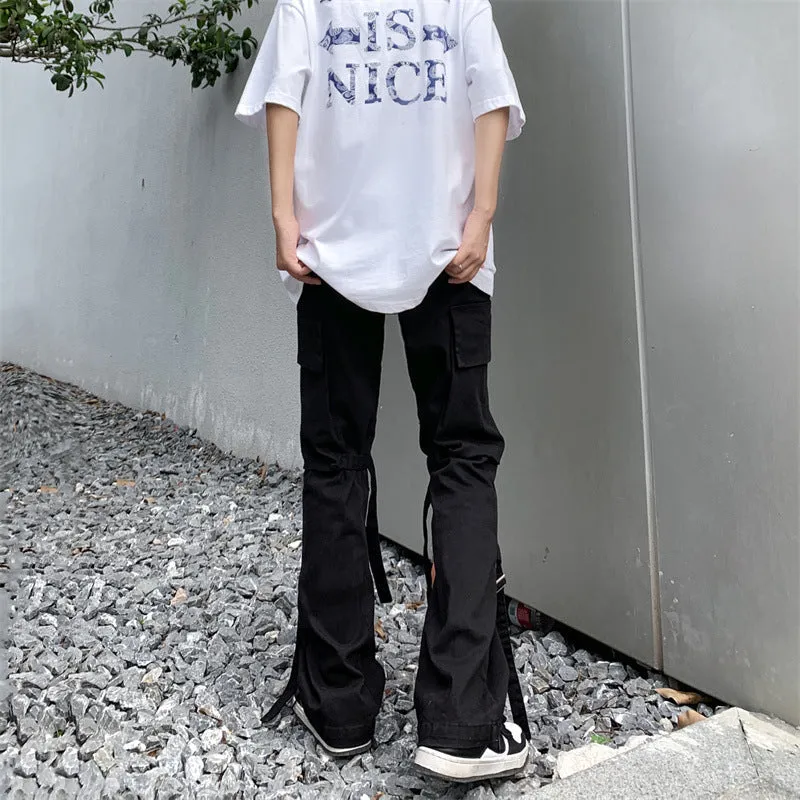 Europe And America High Street Hiphop Trousers