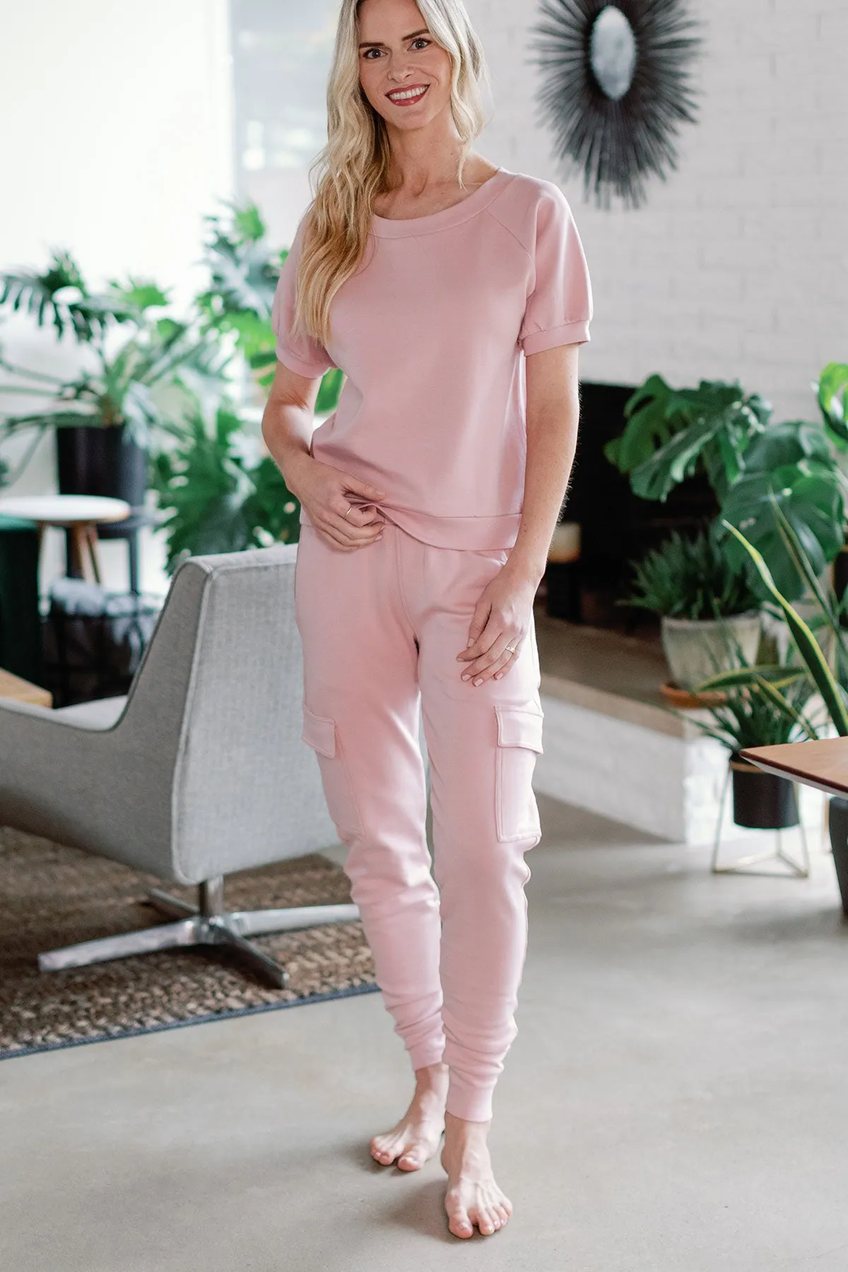 Fay Bamboo & Organic Cotton Cargo Joggers