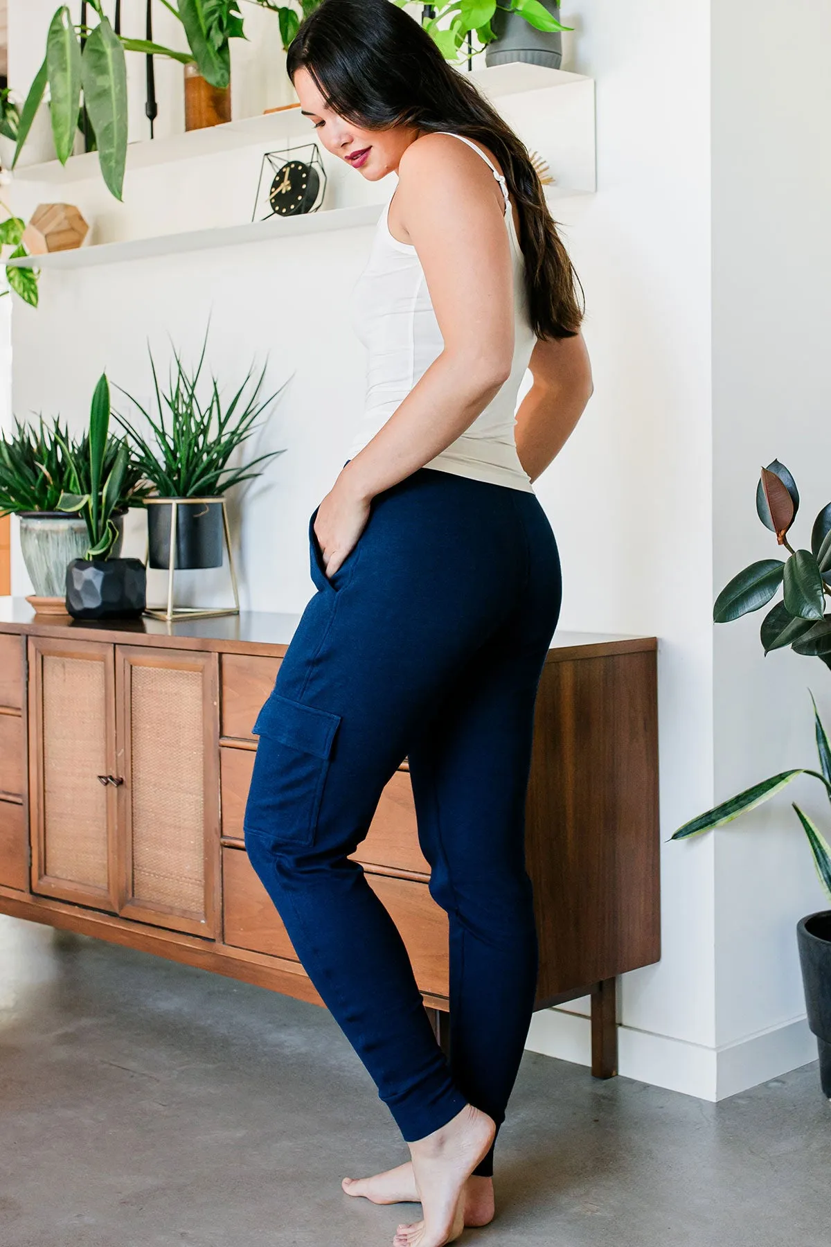 Fay Bamboo & Organic Cotton Cargo Joggers