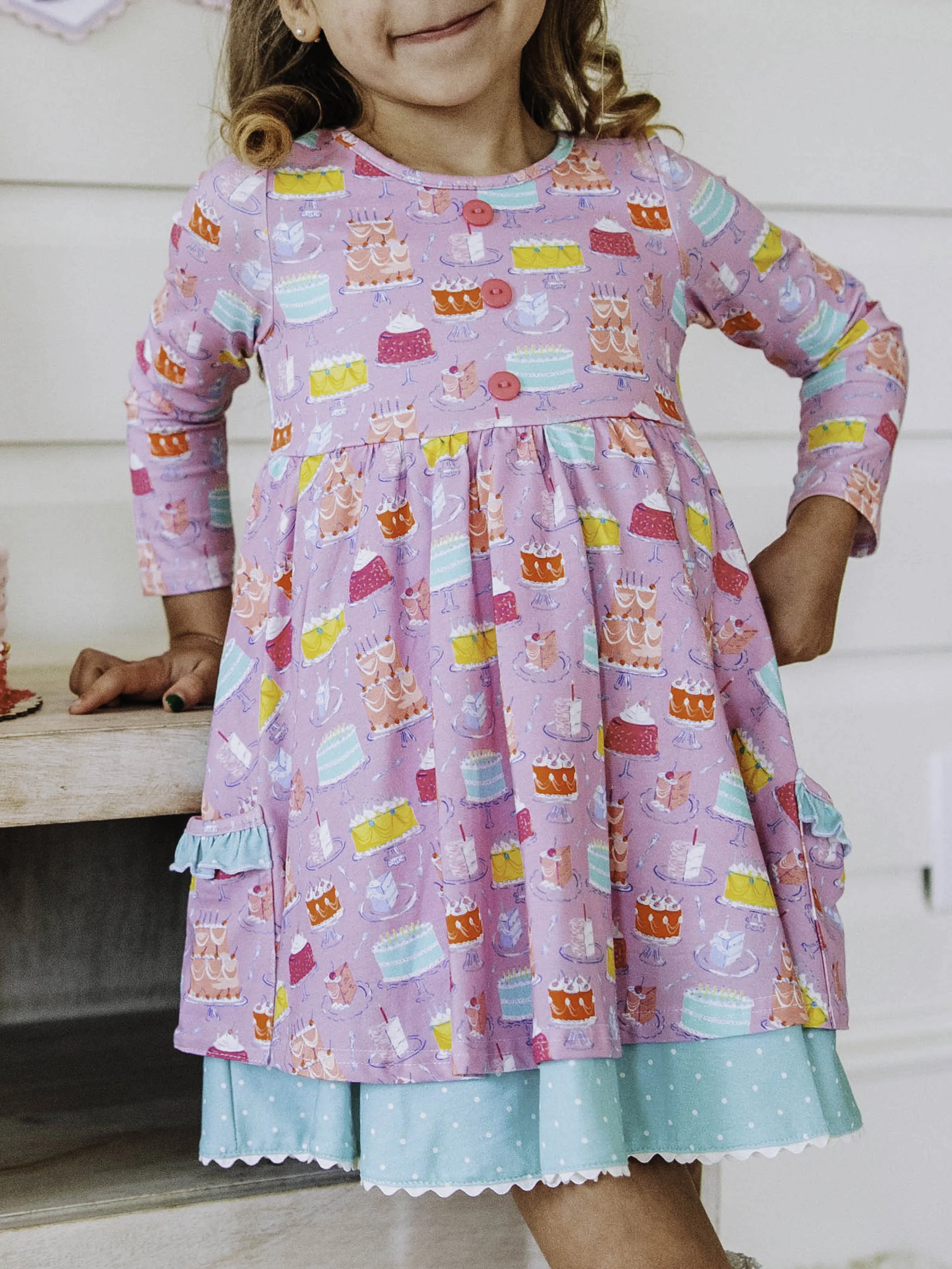 Flair Dress - Happiest Day Purple