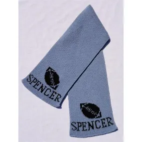 Football Personalized Knit Scarf