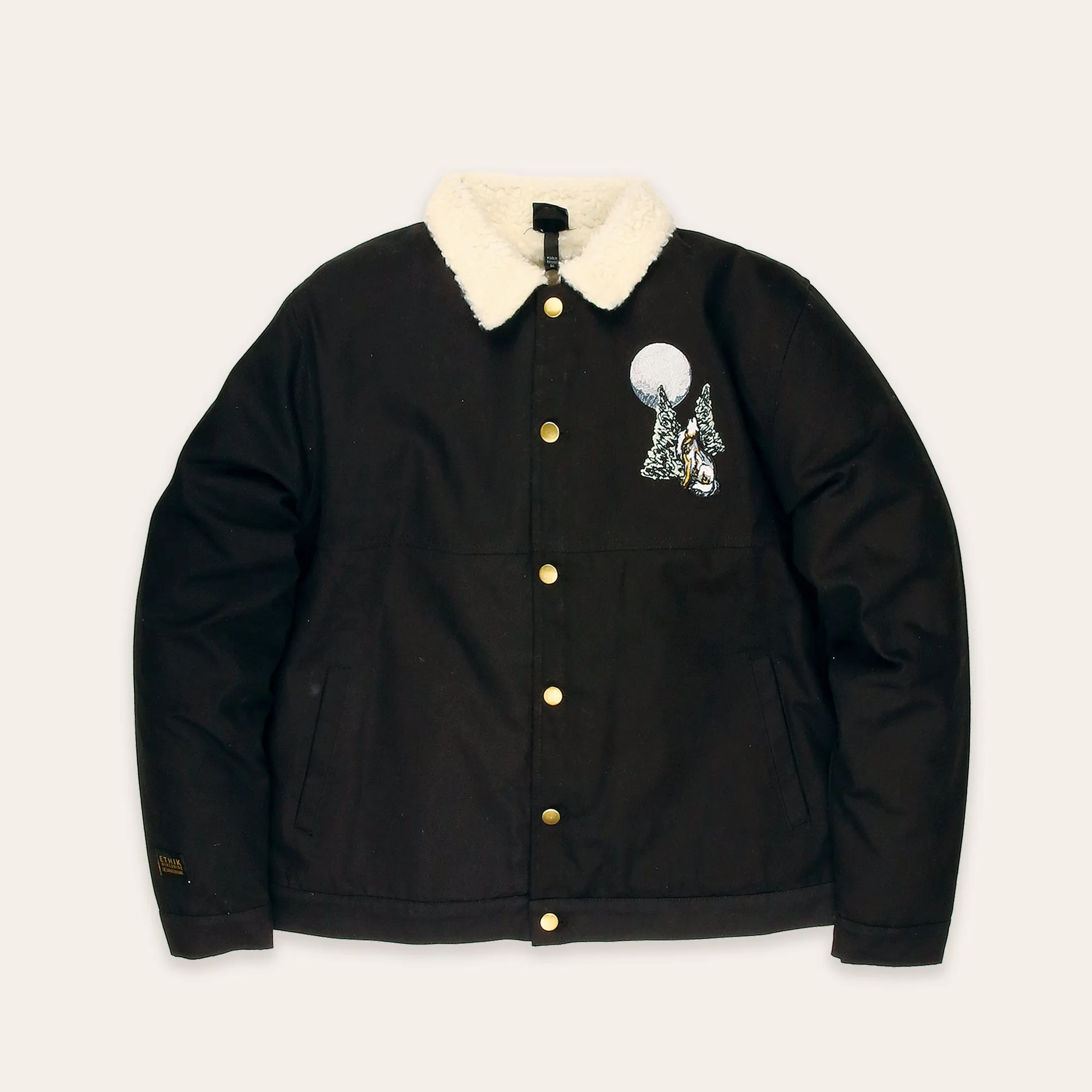 Howler Sherpa Lined Work Jacket | Black
