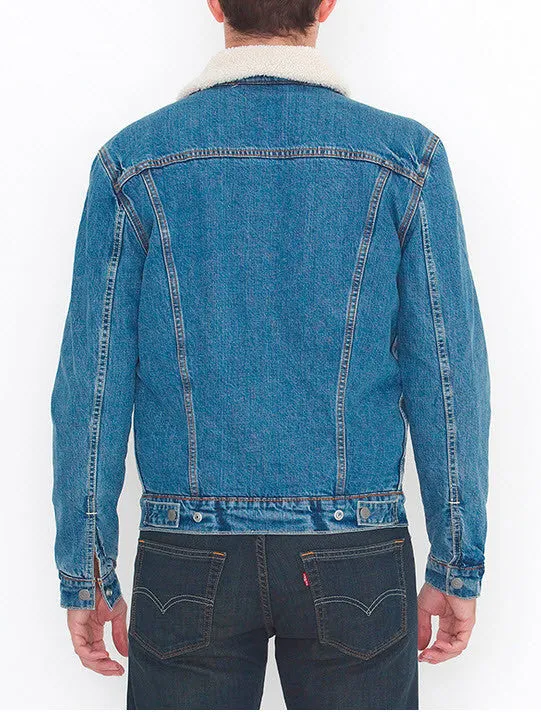 Levi's Sherpa Trucker Jacket Shrunken