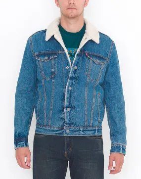 Levi's Sherpa Trucker Jacket Shrunken