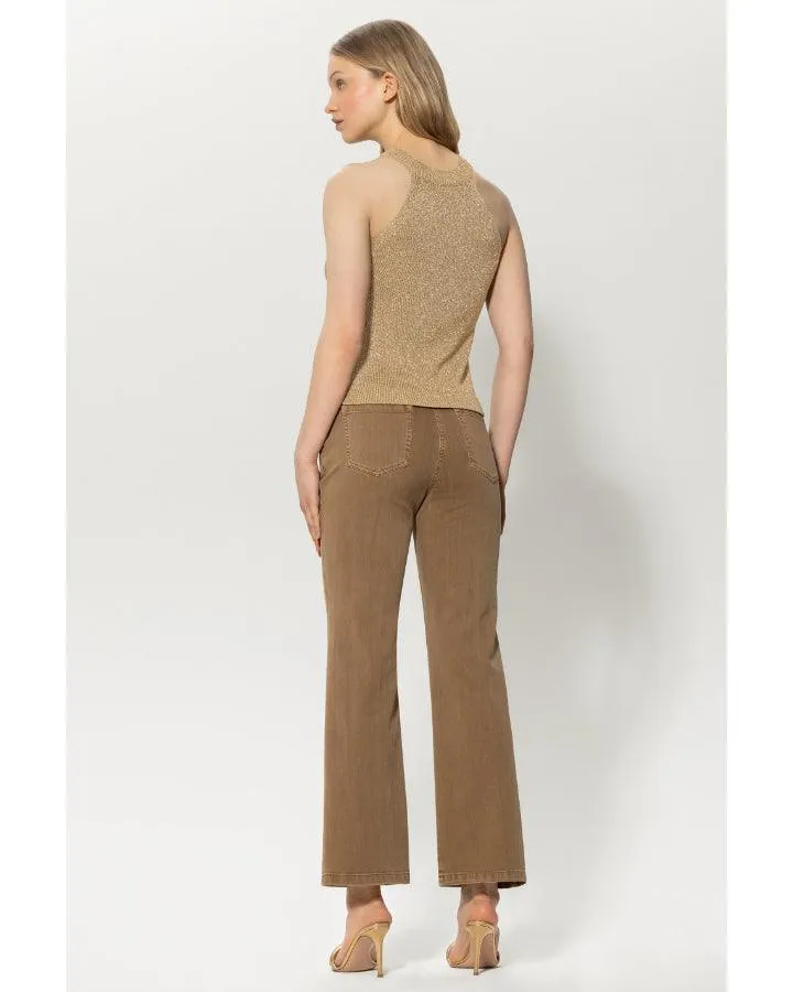 Luisa Cerano Soft Straight Leg Denim Jeans