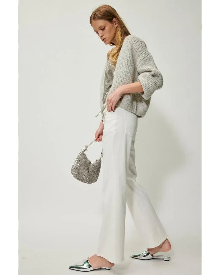 Luisa Cerano Soft Straight Leg Denim Jeans