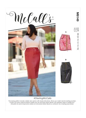 McCall's Pattern M8149 Misses' & Women's Skirts