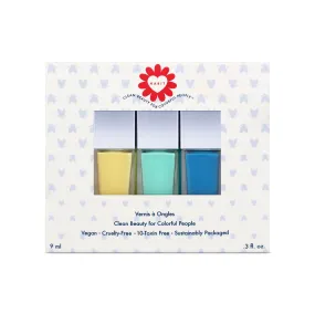 Nail Polish - Nail Polish Trio - Beach House - Non Toxic - 3 Mini Bottles