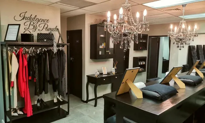 Pamper package with wine