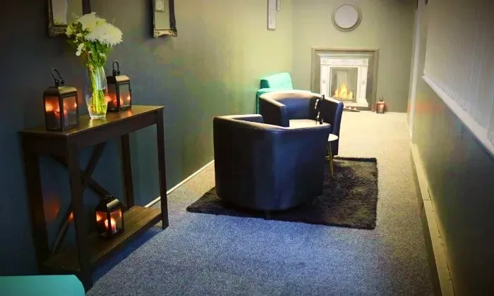 Pamper package with wine