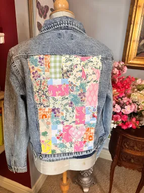 Patchwork Quilted Denim Jacket